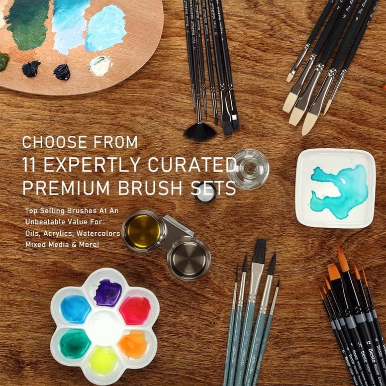 Creative Mark Powercryl Ultimate Acrylic Paint Brushes Set of 5 photo 5