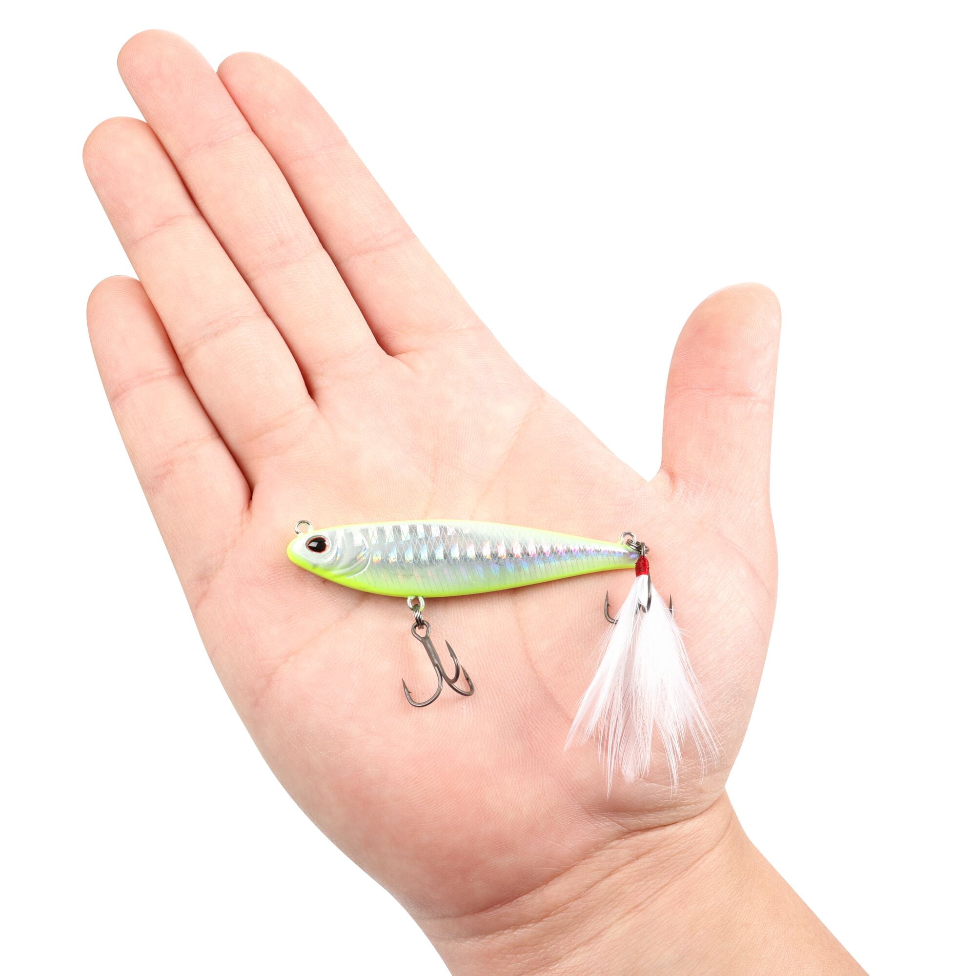 Berkley Doom Stroller Fishing Lure, 2.75 in, Silver Citrus (1-count)