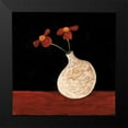 thumbnail image 2 of Anderson-Tapp, Jocelyne 12x12 Black Modern Framed Museum Art Print Titled - Playful Posies II, 2 of 5