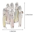thumbnail image 3 of Simple Beautiful Sister Brooch Personality Badge Alloy Sweater Breastpins Clips (Six Sisters), 3 of 7