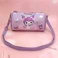 thumbnail image 3 of Bolsos de hombro para mujer Sanrio Hello Kitty Melody Kulomi, bolso de mano Original de Anime de 19x9x10cm, bolso redondo con estampado de PU, bolso de mensajero para niñas, 3 of 4