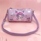 thumbnail image 3 of Bolsos de hombro para mujer Sanrio Hello Kitty Melody Kulomi, bolso de mano Original de Anime de 19x9x10cm, bolso redondo con estampado de PU, bolso de mensajero para niñas, 3 of 4