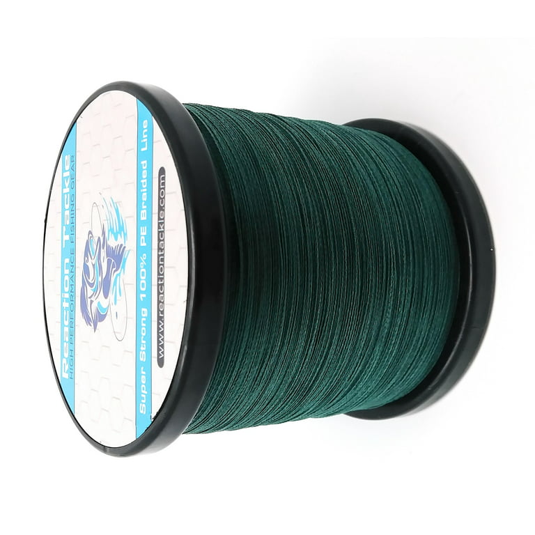 Reaction Tackle Moss Green 50LB 1500yd 