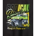 thumbnail image 3 of Hot Wheels - Radical Rides 80S - Youth And Toddler Crew Fleece Sweatshirt, 3 of 5