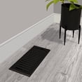 thumbnail image 6 of Imperial RG3478 Cast Iron Montezuma Decorative Floor Register, 4 x 12-Inch, Matte Black, 2 Pack, 6 of 7