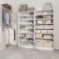 thumbnail image 3 of StorageWorks 40 Pair Adjustable Shoe Rack, Large Capacity Shoe Shelf, Black, 3 of 10