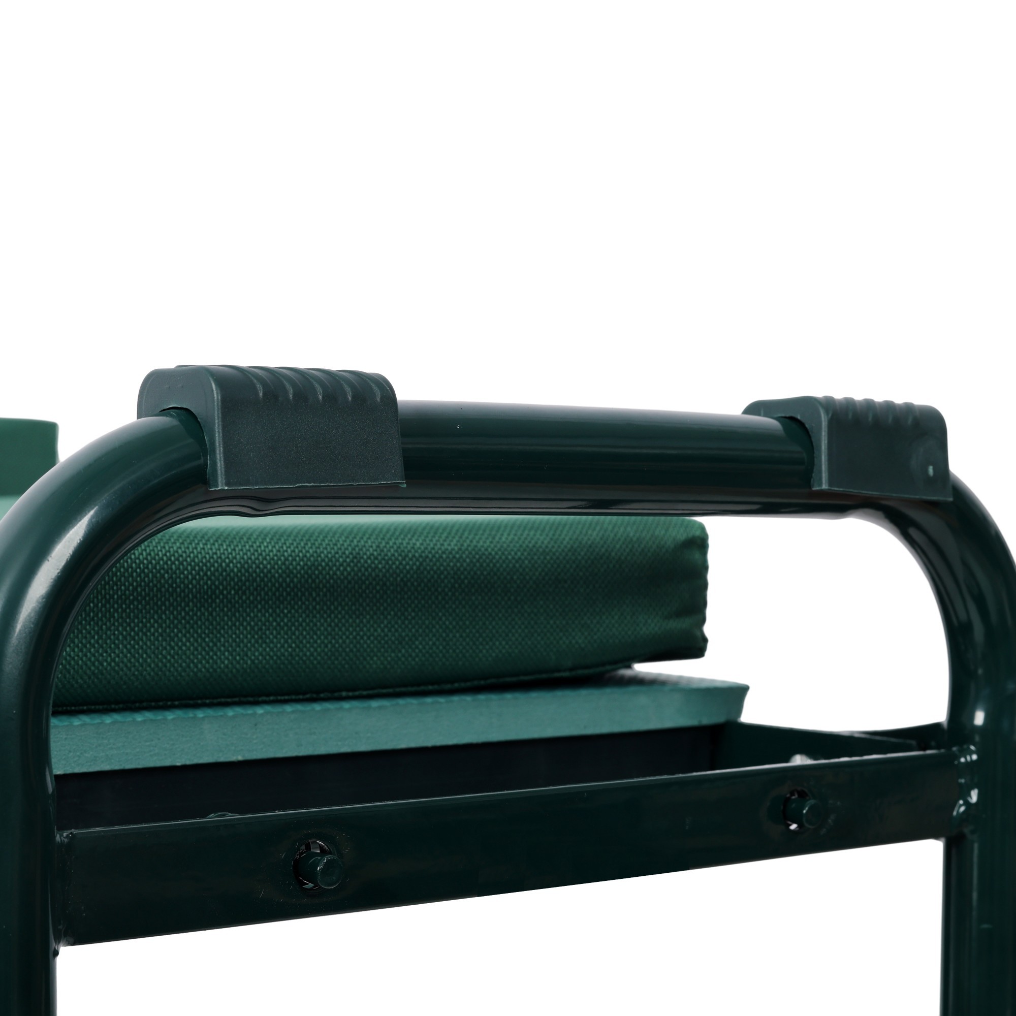 Leumius Foldable Garden Kneeler Seat with 2 Tool Pouches,Foldable Stool Heavy Duty Thick Gardening Bench for Kneeling and Seat