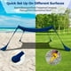 thumbnail image 5 of Carpa de playa COMMOUDS, toldo resistente al viento, 3 x 3 m, UPF50+, 5 of 7