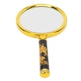 thumbnail image 4 of Magnifying Glass, Pocket Magnifying Glass 10X Magnification 100mm Metal Texture Comfortable To Grip  For Elderly, 4 of 8