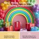 thumbnail image 4 of Tubos de espuma Pool Noodles Play22, paquete de 6, suaves y grandes, arcoíris, 4 of 9