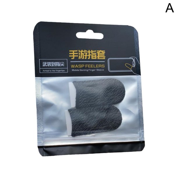 Slim Gaming Finger Sleeve AntiSlip Finger Sleeve Ultrathin Fiber
