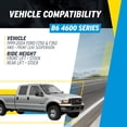thumbnail image 2 of Bilstein Set of Front and Rear B6 4600 Series Shocks Compatible with 1999-2004 F-250 / F-350 4WD with 0" Lift and Leafspring Front Suspension, 2 of 7