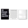 thumbnail image 4 of Carpeta de presupuesto con sobres Cuaderno de presupuesto Sobres creativos para rellenar dinero en efectivo Negro, 4 of 9