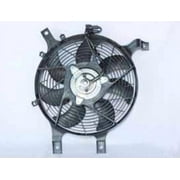 New AC Condenser Fan Assembly Compatible With Nissan Frontier Components Plus 3.3L V6 3275CC 2001 2002 2003 2004 By Part Numbers 31555030200 620426 35089 921209Z400 NI3113107 FA70189