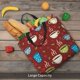 thumbnail image 5 of Balery Coffee Cups Bolsa de Mano para Mujeres con Cremallera, Bolsa de Gimnasio con Compartimentos, Bolsa para Laptop, Bolsa para Trabajo, 5 of 7