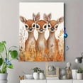 thumbnail image 4 of Qisvanset 12x16 Inch Wild Safari Nursery Canvas Wall Art, Born To Be Wild Watercolor Boy Room Decor, 4 of 8