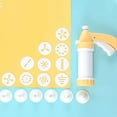 thumbnail image 2 of Becaristey Yellow Non-Stick Cookie Making Machine Nozzles Mold Cookies Every Time Versatile Durable Rust Proof, 2 of 6