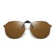 thumbnail image 1 of Gafas de sol redondas estilo retro FRAZALA con clip y protección UV400 para hombres y mujeres, 1 of 7