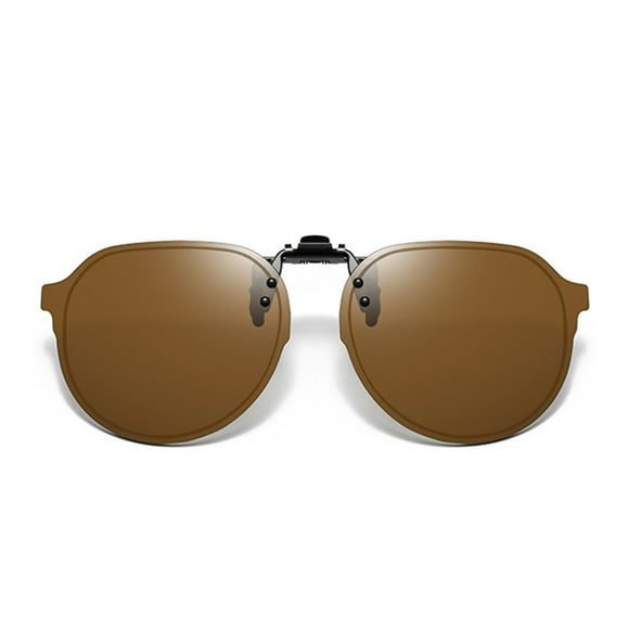Gafas de sol redondas estilo retro FRAZALA con clip y protección UV400 para hombres y mujeres