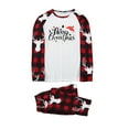 thumbnail image 2 of MASRIN Family Pajamas Set Cotton Santa Claus Sleepwear Xmas Christmas Pjs Family Set Family Christmas Pajamas Xmas Holiday Sleepwear Matching Xmas Holiday Outfits, 2 of 4