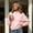 17-Pink, variant on Women's Crew Neck Long Sleeve Sweatshirt, Casual Solid Color Loose Pullover Top, Soft Relaxed Fit Basic Sweater for Daily Wear 13-Black M