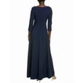 thumbnail image 2 of Kay Unger womens  Arwen Walk-Thru Gown, 16, Blue, 2 of 3