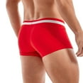 thumbnail image 4 of Sngxgn Men's Cool Breathable Underwear Boxer Briefs(Red,XL), 4 of 5