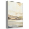 thumbnail image 3 of Abstract Neutral Tone Framed Wall Art – Slate Movement I – Premium Gallery Wrapped Canvas, L Floating Frame, 3 Piece Set, Ready to Hang, 3 of 9
