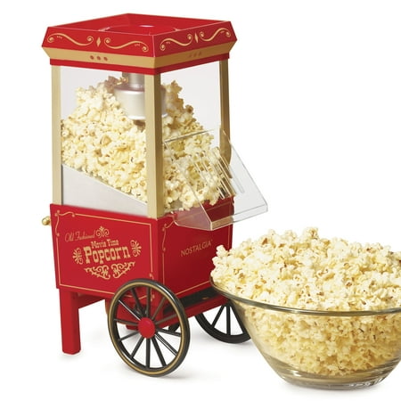 Nostalgia 12 Cup Hot Air Popcorn Maker