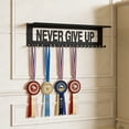 thumbnail image 6 of Home Wall Decor Medal Hanger Display Rack, Wall Mount Trophy Storage Shelf, for Sports Race Gymnastics Soccer Basketball Football Awards, Medal Organizer for Bedroom Office Living Room Decor, 6 of 6