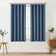thumbnail image 2 of Cortinas Estilo Arpillera Jinchan Azul de 160 cm para Sala de Estar, 2 of 9