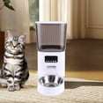 thumbnail image 3 of Automatic Pet Feeder 5L Capacity, Disassemble Cat Dog Feeders with APP Remote Portion Control, 2 Layer Compartment Food Bowl, Timed Cat Food Dispenser for Cat Dog, 3 of 7