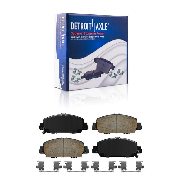 Detroit Axle - Front Ceramic Brake Pads for 2013-2025 Honda Accord 2016-2022 HR-V