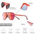 thumbnail image 3 of Gafas de sol Lasiyanor Lightweight TAC Polarized Vintage 70s, 3 of 6