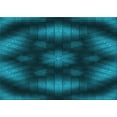 thumbnail image 1 of Ahgly Company Indoor Rectangle Patterned Dark Turquoise Green Area Rugs, 5' x 8', 1 of 6