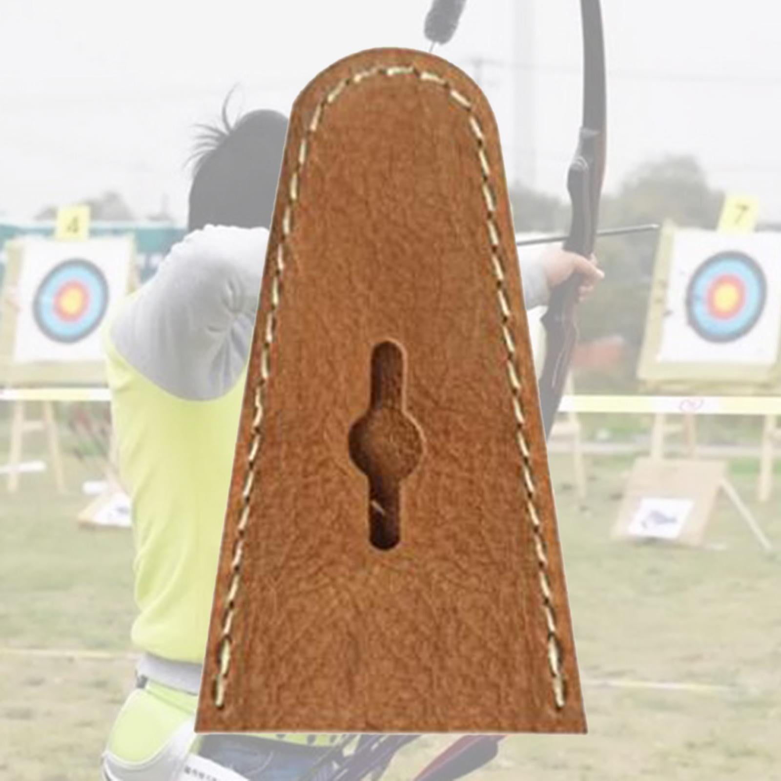 Archery Bows Limb Tip Protector Leather Recurve Bow Saver Cover Tip