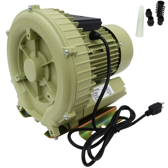 Air Pump Blower Oxygenator Vortex Blower Fish Pond Dual-Purpose High-Power 110V 370W