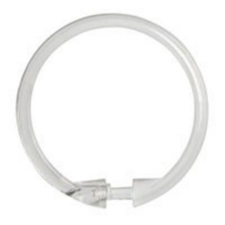 Kenney Manufacturing 1007749 Shower Curtain Rings 44 Clear