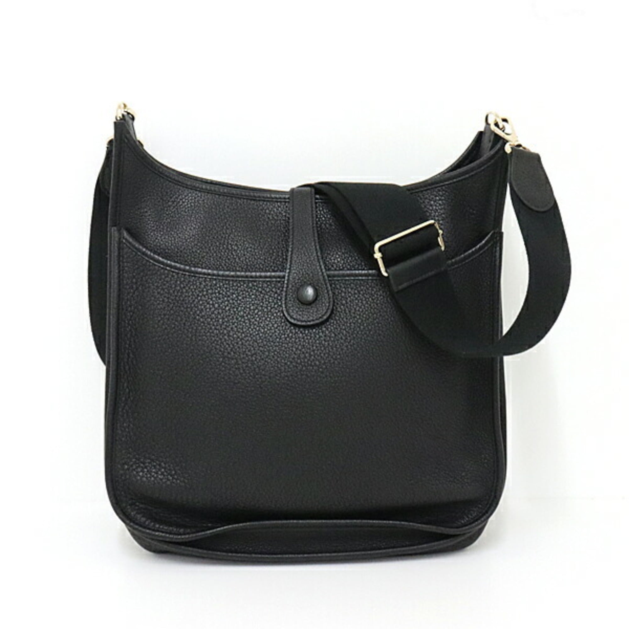 Hermès Authenticated Evelyne Leather Handbag