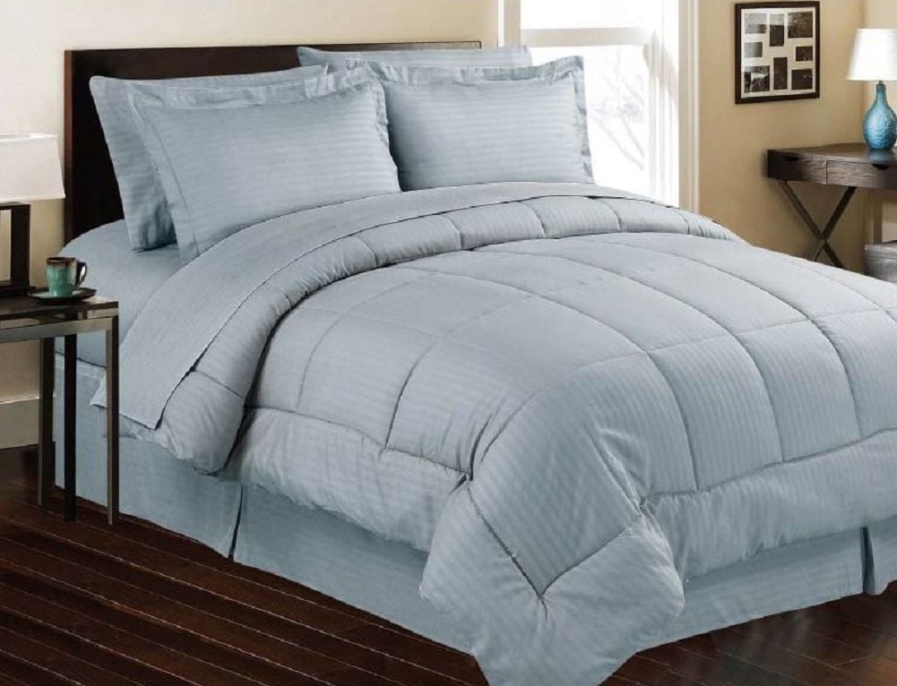 Ultra Lush King Size Down Alternative 8 Piece Bed In A Bag