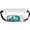 白色, variant on Waist pack with belt and phone pocket, ideal for beach activities. This dry bag protects your phone and valuables while surfing, kayaking, boating, or fishing.