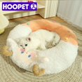 thumbnail image 2 of HOOPET Round Cat Nest Indoor Warm Dogs Soft Mat Cats Sleeping Bed Sofa for Puppy Kitten Cushions Basket Pet Supplies ShopWise Round, 2 of 7