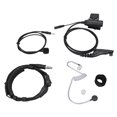 thumbnail image 4 of Throat Microphone Headset, U94 PTT Adapter Cable Hands Free High Tenacity  For DP4400, 4 of 8