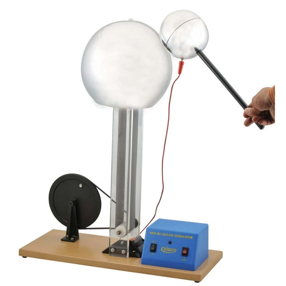 Van De Graaff Generator - Hand Driven and Motor Driven - Eisco Labs