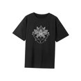 thumbnail image 3 of Camiseta para mujer básica camiseta casual cuello redondo camiseta para viaje compras vacaciones S, 3 of 7