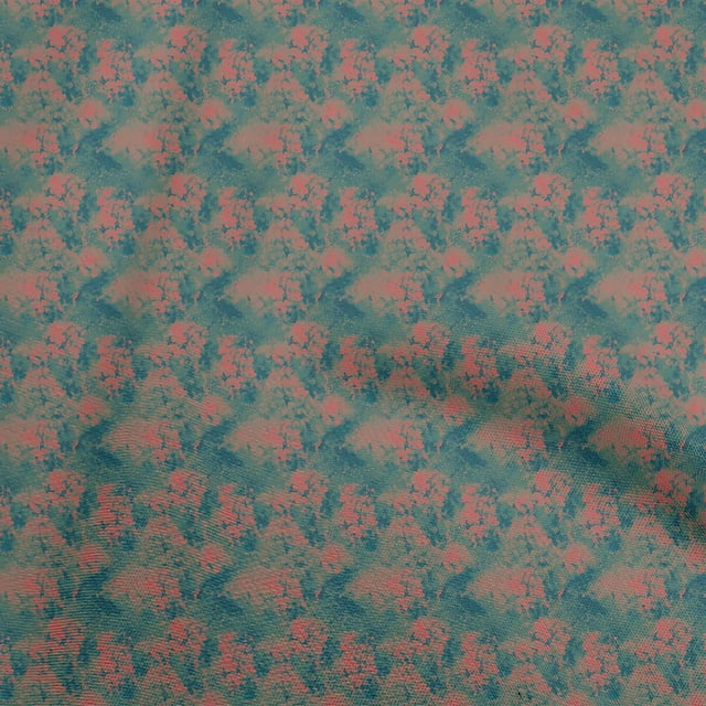 oneOone Viscose Chiffon Red2 Fabric Floral Sewing Craft Projects Fabric Prints By Yard 42 Inch Wide