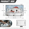 thumbnail image 7 of Yuyamidu Cute Snowman Golf Cart Seat Covers with 4 Front Pockets Christmas Golf Cart Cushion Covers for 2-Person Seats Club Car Seat Towel Blanket, 7 of 7