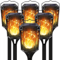 thumbnail image 2 of Solar Lights Outdoor Waterproof Flickering Flames Torch Light, 2 of 5