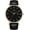 black rose gold, variant on BUREI Men's Wrist Watches,Minimalist Analog Quartz Watches for Men with Leather Band,Gifts for Men