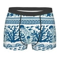 thumbnail image 5 of Uemuo Sea Underwater Jellyfish Pattern Men's Boxer Briefs,Trunk Anti-Chafing,Comfortable, Durable, and Stylish Underwear-Large, 5 of 9